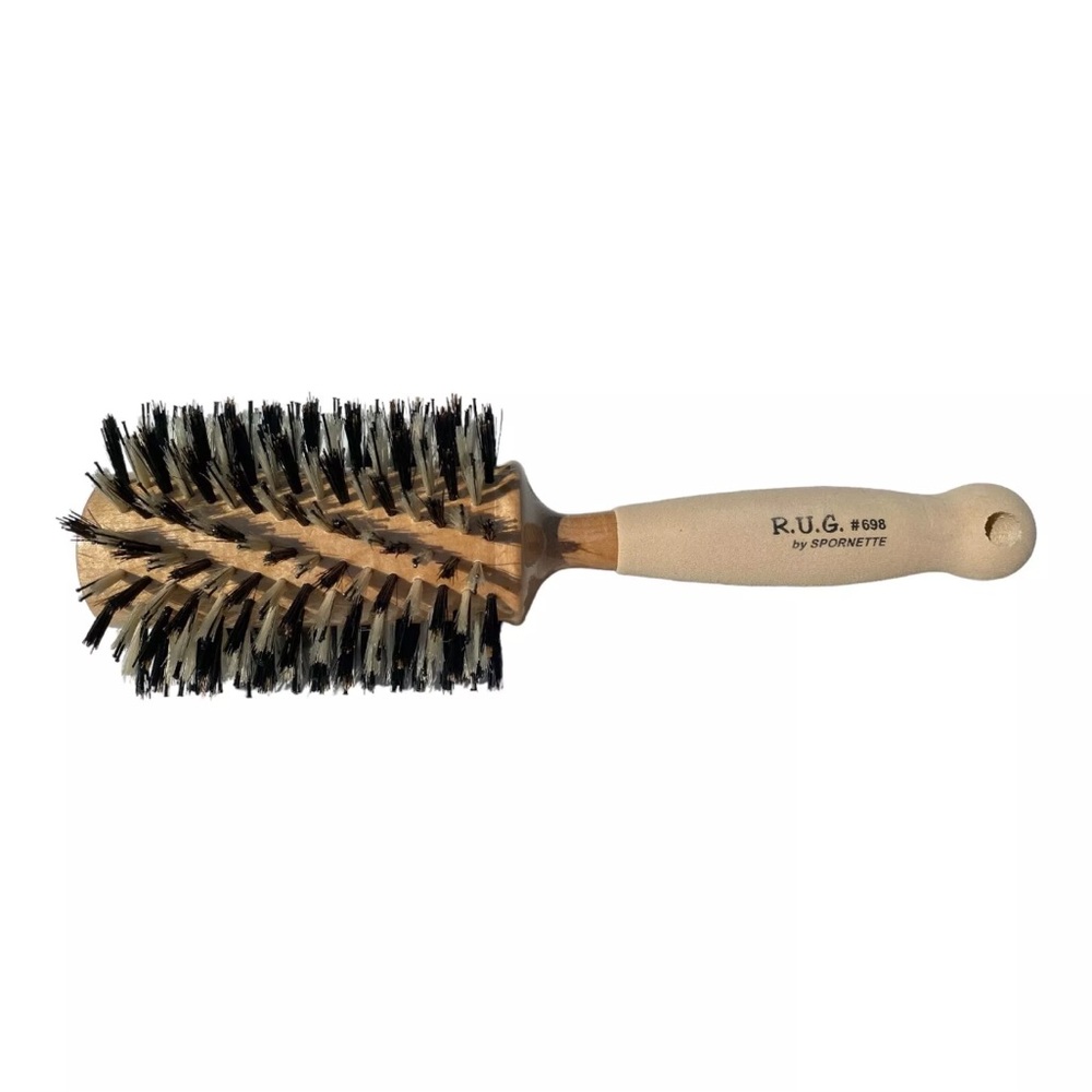 NWT R.U.G by Sportnette Touché Bristle Jumbo XL Brush. #698.